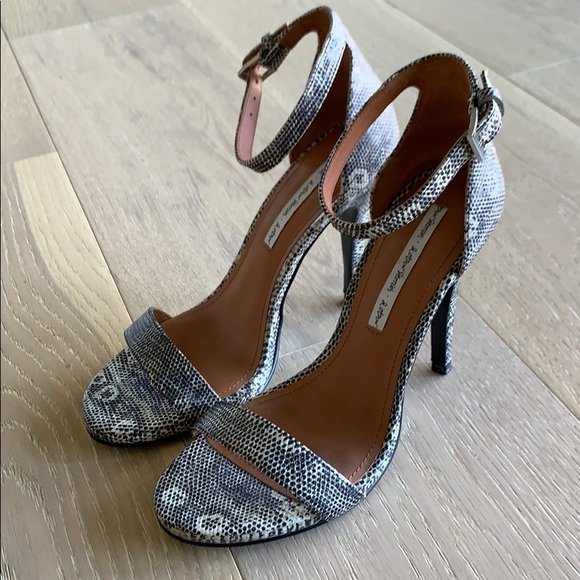 & Other Stories Shoes - & Other Stories Faux Snake Print High Heels